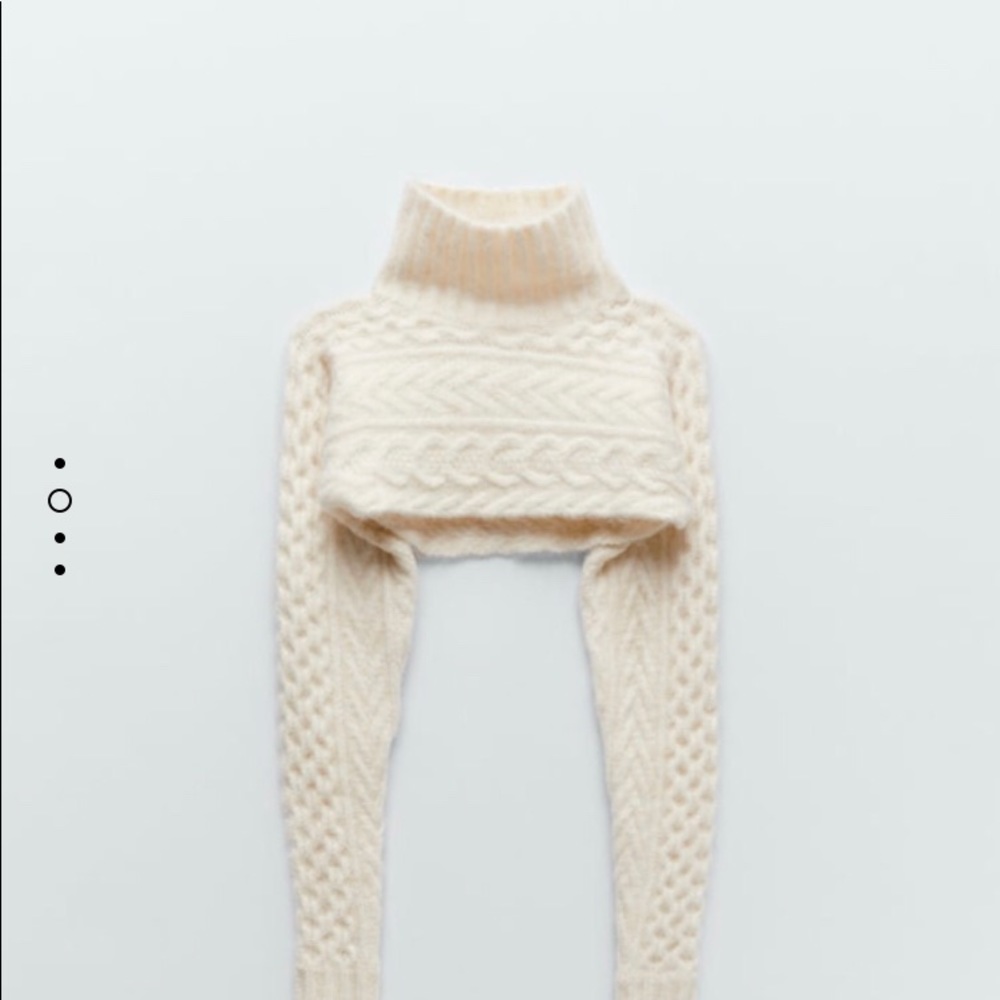 NWT cable knit sweater top
